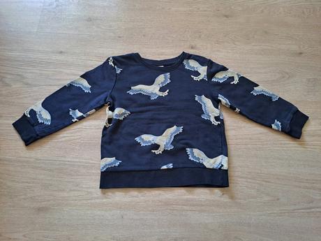 Mikina lindex o8 /104 vtaky / pavy, lindex,98