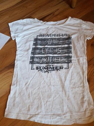 Jednoduché tričko s m, s