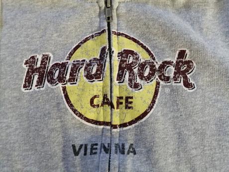 Teplá mikina s kapucou hardrock cafe v98-104, 5r, 98