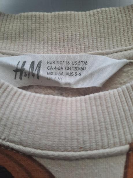 Halloween mikina, h&m,110