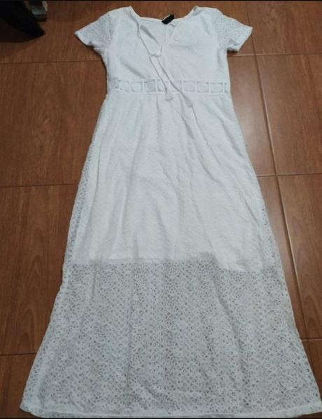 Maxi krajkové šaty, takko,m