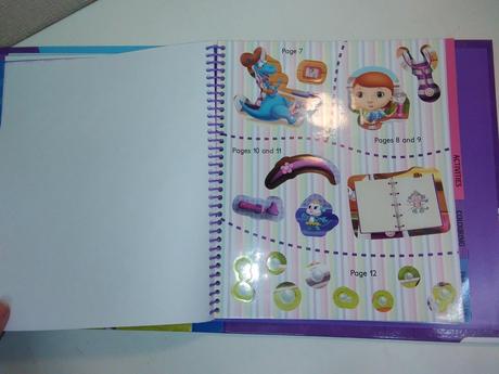 Disney junior playtime activity folder, 