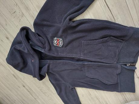Mikina flisova, tommy hilfiger,128