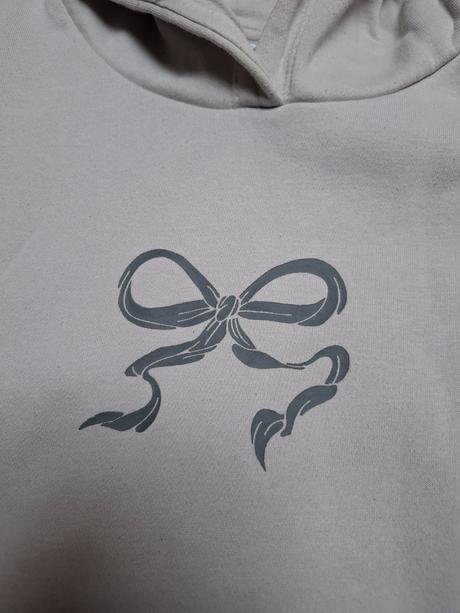 Mikina s mašľou, s