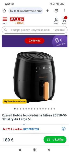 Máte skúsenosti s teplovzdušnou fritézou?