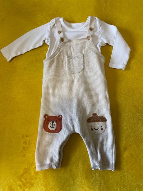 Set body plus nohavice/trakáče súprava 3-6mes., f&f,68