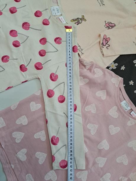 Tričká 2ks, zara,110