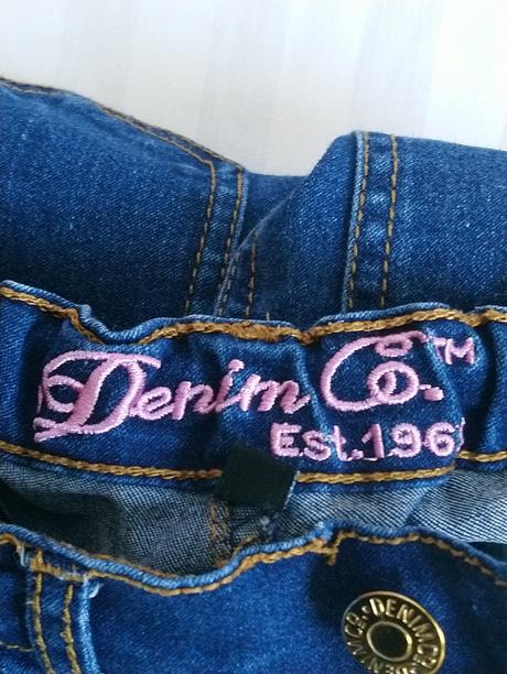 Modré elastické rifle, denim co, 104 cm, denim co,104