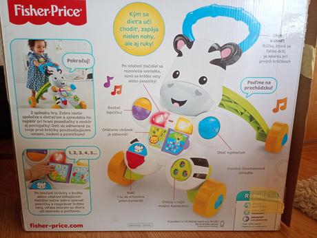 Chodítko fisher-price, 