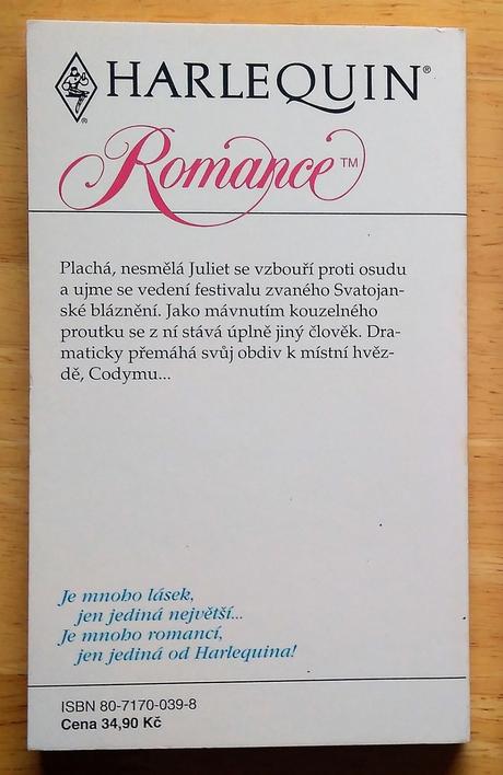 Svatojanské bláznění, christine rimmerová,