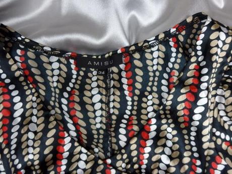 Amisu saténové šaty, amisu,34