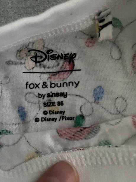 Vianočne body 86 mickey mouse, fox & bunny,86