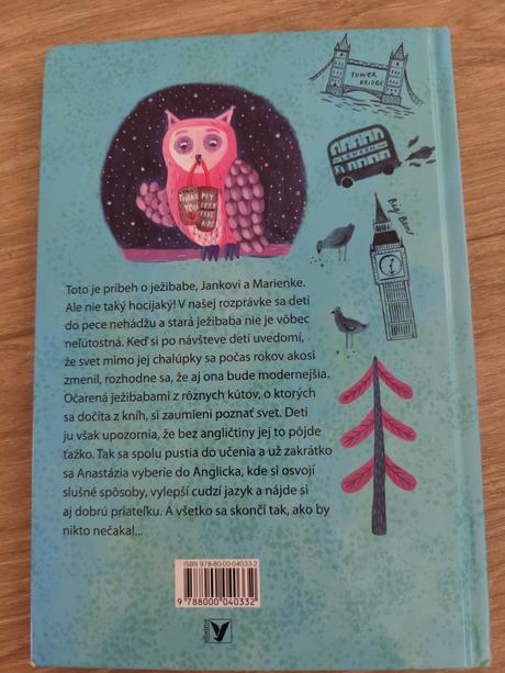 Detská knižka madam jezibaba, 