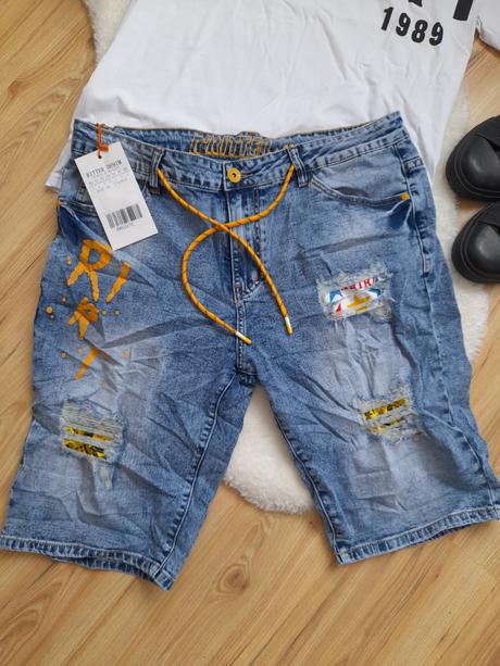 Pánske džínsové kraťasy - rôzne druhy a veľkosti, 32 / 34 / 36 / l / m