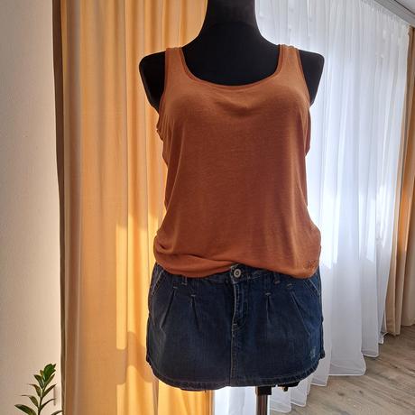 Oranžovo hneď top s/m, pepe jeans,m
