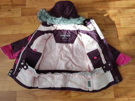 Výbava pre dievčatko do snehu, c&a,92