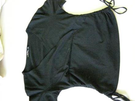 Cierne tricko bez chyby, s