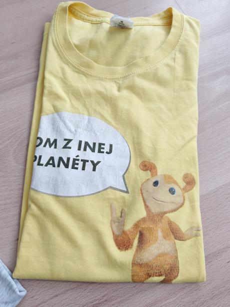 Tričko m/l, jemne zlte, m