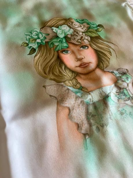 Elegantný top, blúzka mayoral saténový s čipkami, mayoral,110