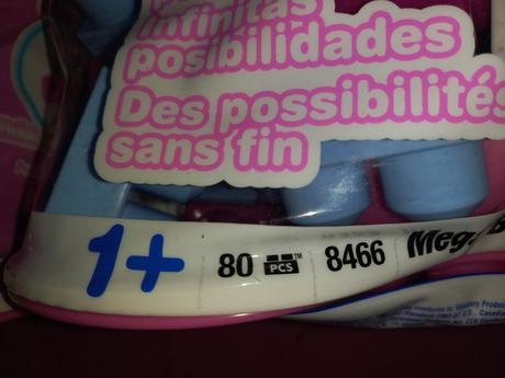 Mega bloks - veľký set - princezné , jednorožci,