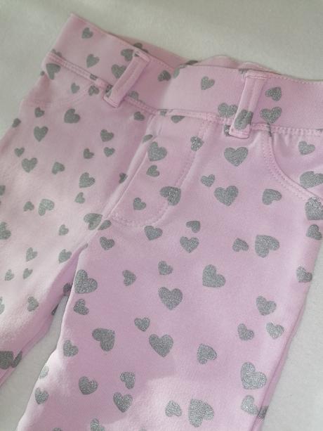 Elastické nohavice srdiečka, f&f,86