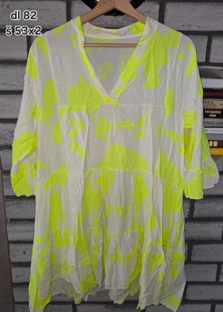 Tuniko saty neon/biela, 