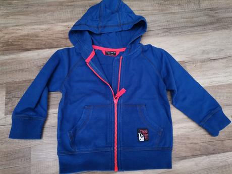 Mikina s oranžovým zipsom, next,92