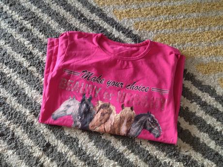 Koníkové tričko, 140