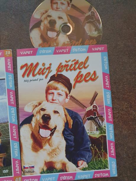 Dvd maxík, air bid, můj pritel pes,