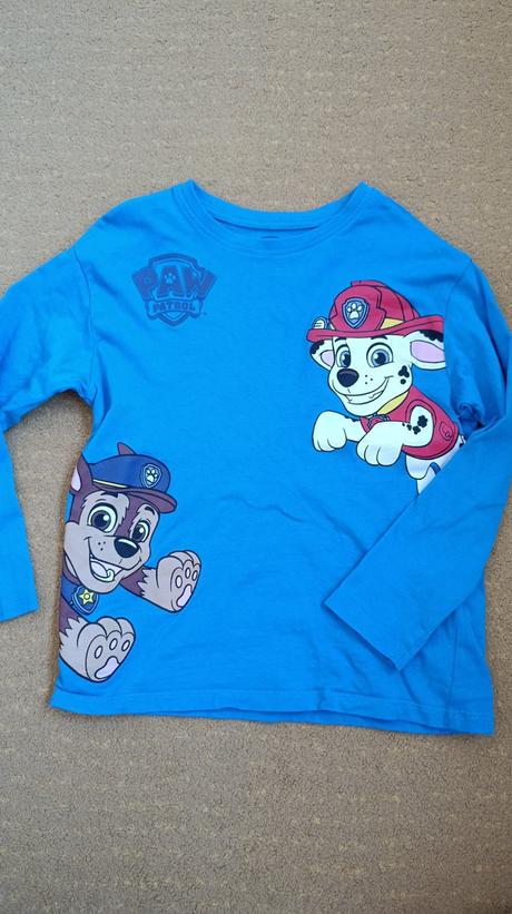 Tričko paw patrol (veľkosť 110/116), sinsay,110