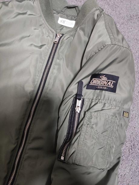 Jarná bomber bunda pre chlapca, h&m,158