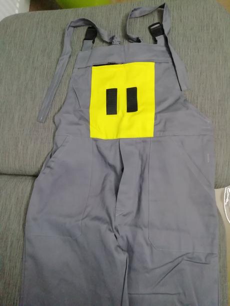 Nové montérky 2x + montérková blúza, xl