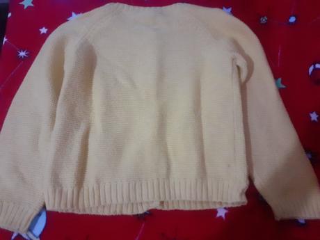 Žltý hrubší sveter 122 lindex, lindex,122