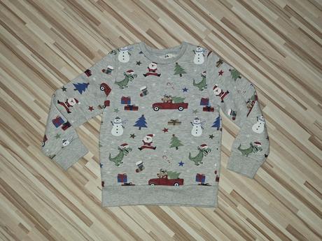 Vianočná mikina, c&a,128