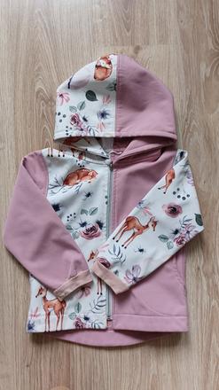 Softshellová bunda handmade 98/104, 104