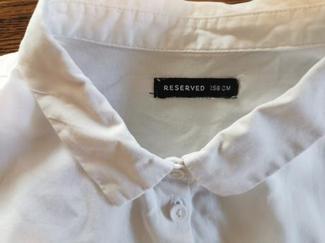 Blúzka biela, reserved,158