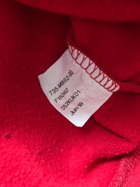 Červená mikina - washington capitals, 152