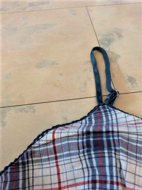 Romantický plátenný top, pimkie,l