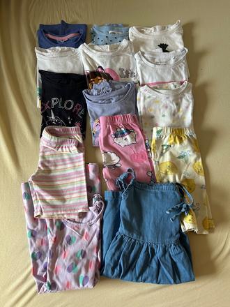 Balík letného oblečenia, 104–116