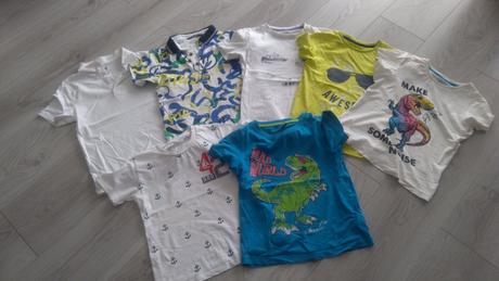 Tričká 122/128, h&m,122