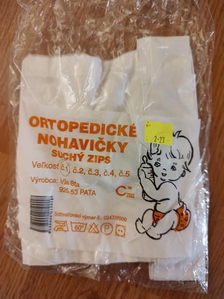 Prtopedicke nohavicky postolky, 2 kg - 6 kg