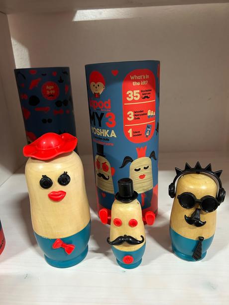 Kipod montessori matrioška - ľudia, 