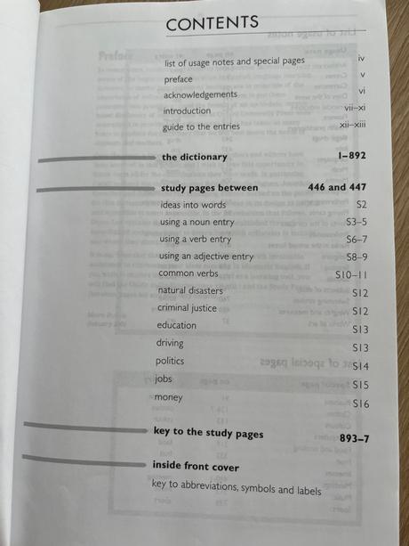 Oxford collocations,