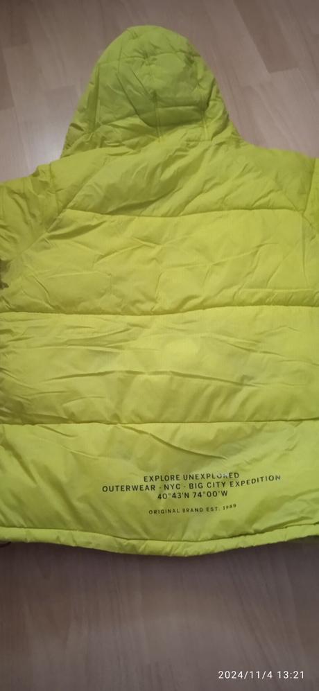 Chlapčenská žltá zimná bunda, reserved,164