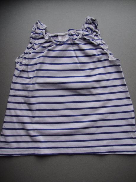 Tričko námornícke hm, h&m,80