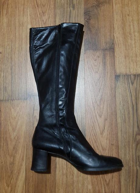 Vysoke kožene čižmy, 40