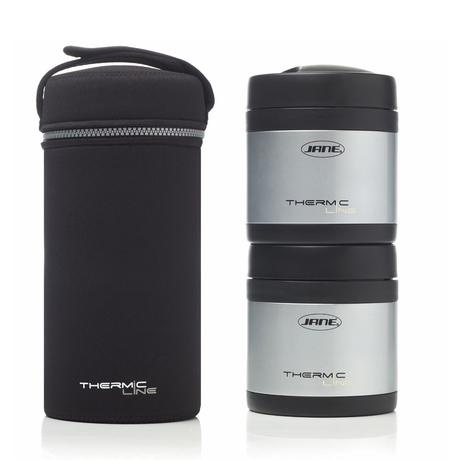 Termoska 2x500 ml na tuhú stravu jané,