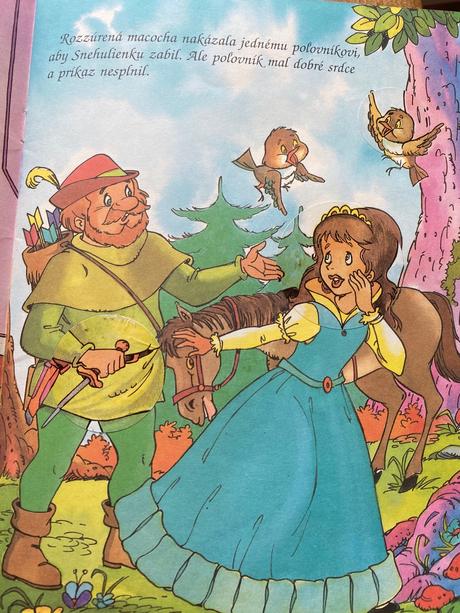 Krásna stará retro mini rozprávková knižka junior,