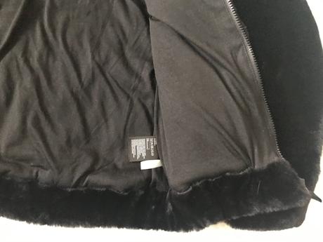 Kožušinková bunda, h&m,158