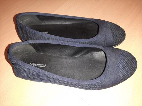 Tmavomodré balerínky č. 37, graceland,37